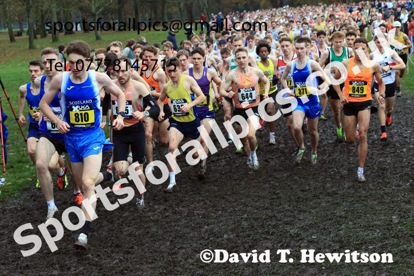Senior Mens and Under-23s 2025 Liverpool Cross Challenge, Sefton Park, Saturday, November 22th. Photo: David T. Hewitson/Sports for All Pics